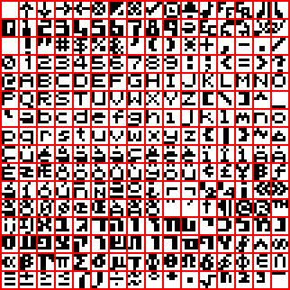 Atari ST font