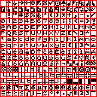 Atari ST font
