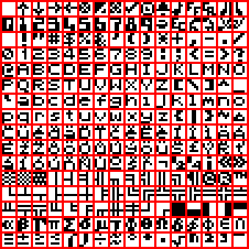 Atari ST font