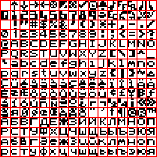 Russian font